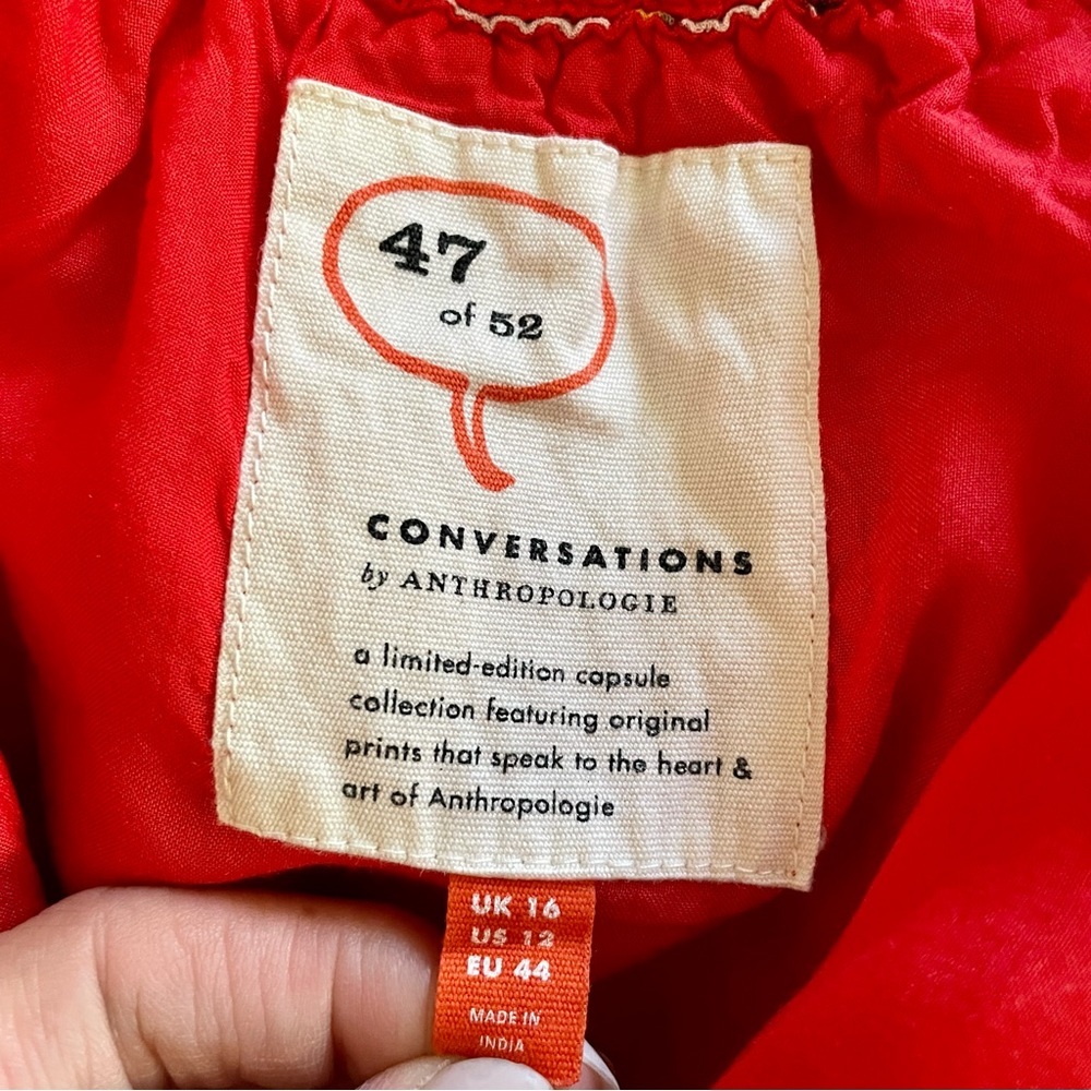 Anthropologie Colloquial Off-The-Shoulder Dress - Picture 6 of 6